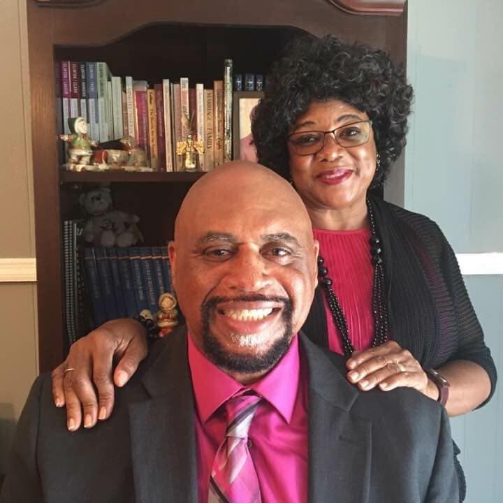 Pastor Parrar, and Gwen Jones - Greater Dothan Baptist Church